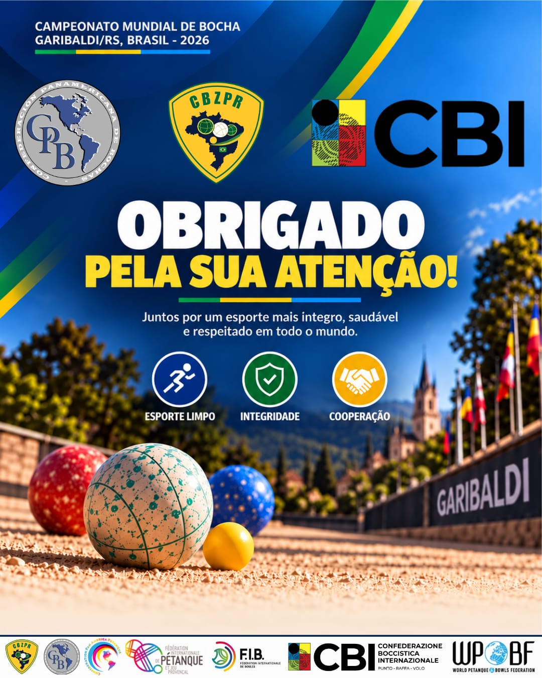 Foto da galeria Campeonato Mundial de Bocha -  Orientações