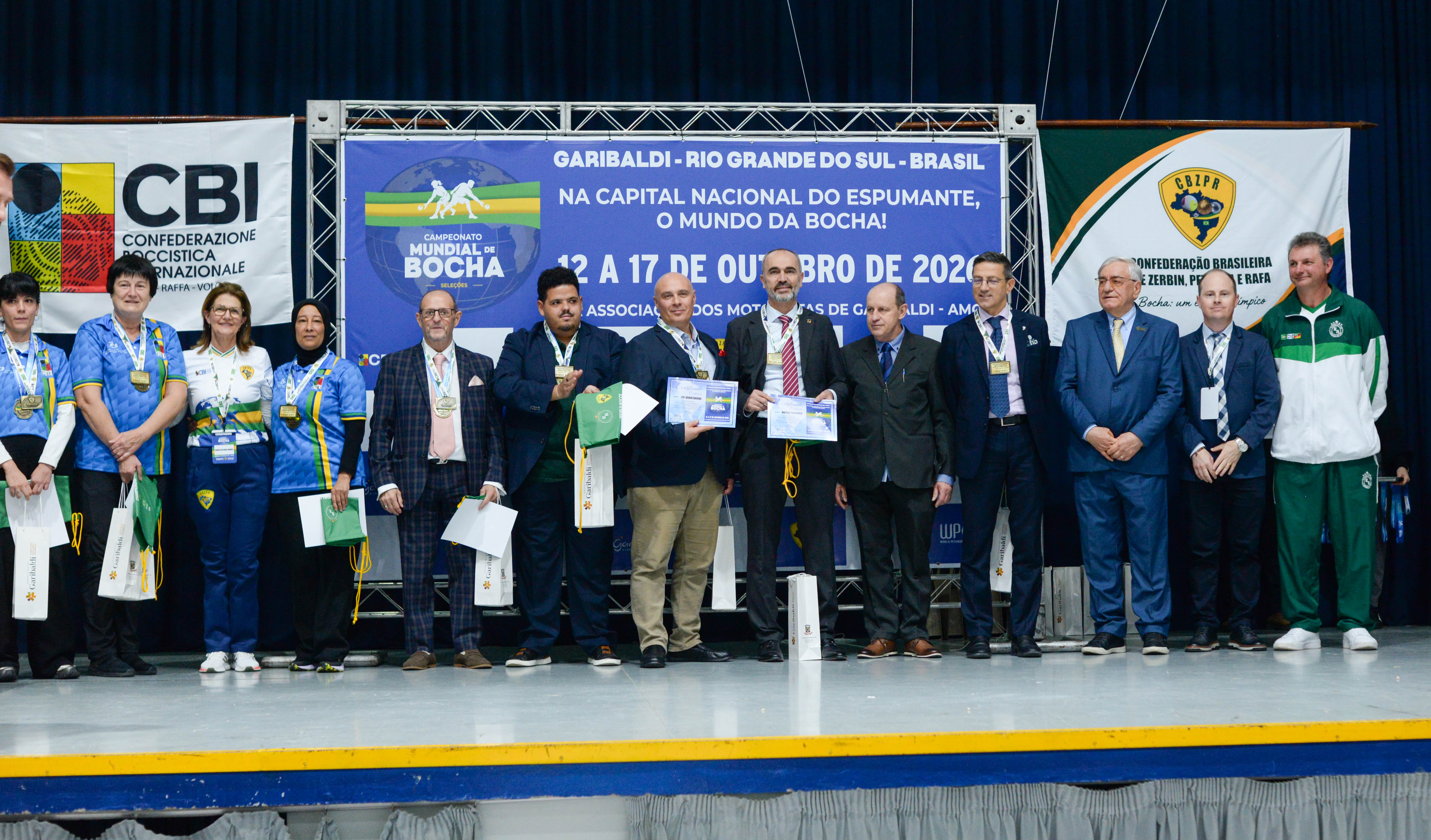 Garibaldi entra para a história da bocha mundial e Brasil conquista três medalhas no Campeonato Mundial de Seleções 2026
